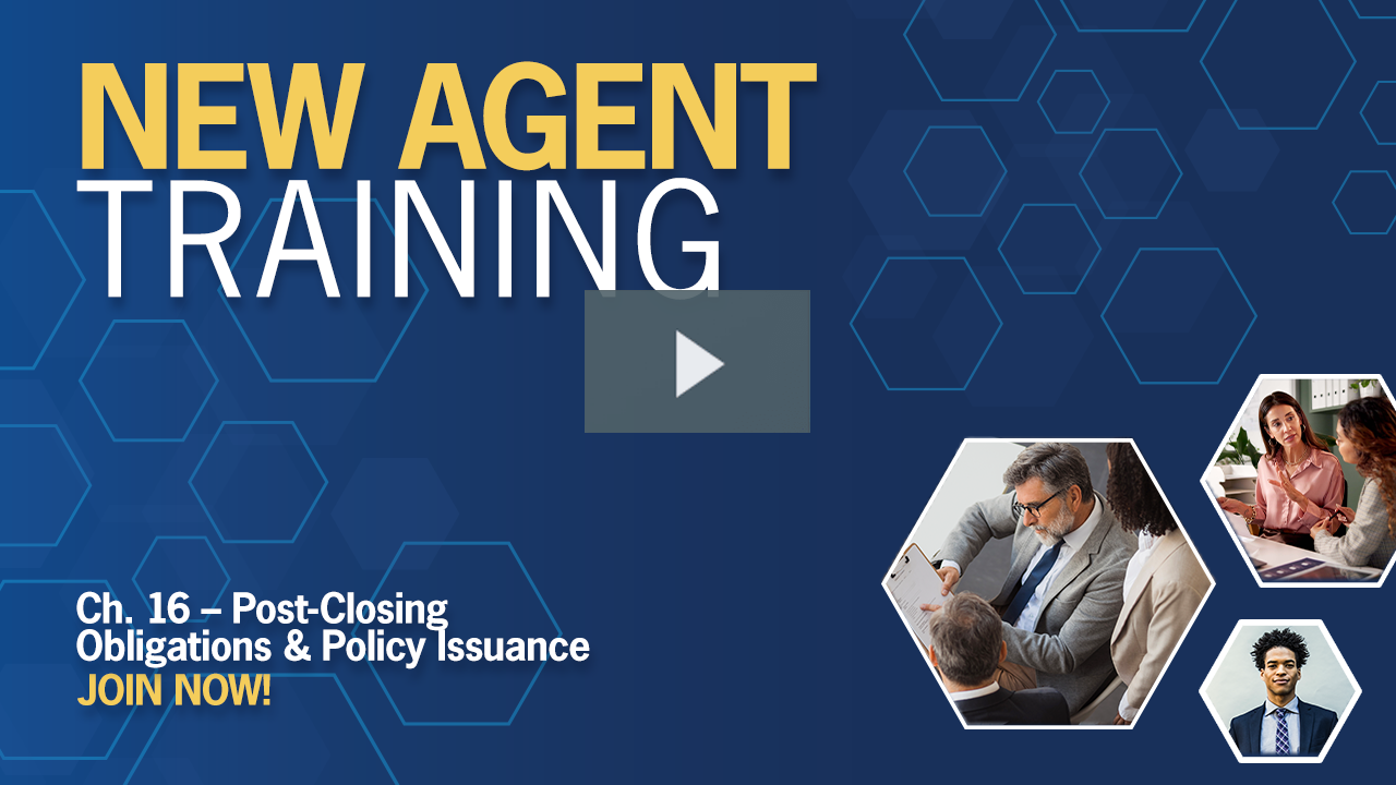 Post-Closing Obligations & Policy Issuance